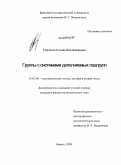 Савичева, Галина Владимировна. Группы с системами дополняемых подгрупп: дис. кандидат физико-математических наук: 01.01.06 - Математическая логика, алгебра и теория чисел. Брянск. 2009. 84 с.