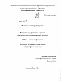 Поладько, Александр Викторович. Идеология государственного служения: социокультурное позиционирование дискурса: дис. кандидат философских наук: 09.00.11 - Социальная философия. Ростов-на-Дону. 2011. 162 с.