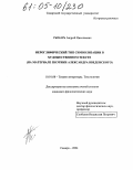 Рымарь, Андрей Николаевич. Иероглифический тип символизации в художественном тексте: На материале поэтики Александра Введенского: дис. кандидат филологических наук: 10.01.08 - Теория литературы, текстология. Самара. 2004. 214 с.