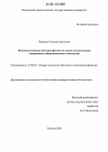 Фещенко, Татьяна Сергеевна. Индивидуализация обучения физике на основе использования современных образовательных технологий: дис. кандидат педагогических наук: 13.00.02 - Теория и методика обучения и воспитания (по областям и уровням образования). Москва. 2006. 203 с.