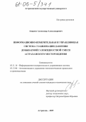 Андреев, Александр Александрович. Информационно-измерительная и управляющая система стабилизации давления добываемой газожидкостной смеси Астраханского месторождения: дис. кандидат технических наук: 05.11.16 - Информационно-измерительные и управляющие системы (по отраслям). Астрахань. 2005. 152 с.