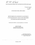 Апанасенко, Елена Николаевна. Интеграция бухгалтерского, налогового и управленческого учета в организациях потребительской кооперации: дис. кандидат экономических наук: 08.00.12 - Бухгалтерский учет, статистика. Белгород. 2005. 198 с.