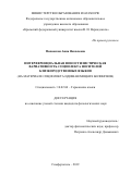 Поповская Анна Яковлевна. Интерференциальная фоностилистическая вариативность социолекта носителей близкородственных языков (на материале социолекта идиш-немецких билингвов): дис. кандидат наук: 10.02.04 - Германские языки. ФГБОУ ВО «Нижегородский государственный лингвистический университет им. Н.А. Добролюбова». 2020. 199 с.