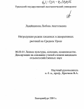 Ладейщикова, Любовь Анатольевна. Интродукция редких плодовых и декоративных растений на Среднем Урале: дис. кандидат сельскохозяйственных наук: 06.03.01 - Лесные культуры, селекция, семеноводство. Екатеринбург. 2004. 150 с.