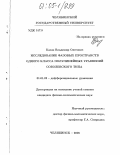 Казак, Владимир Олегович. Исследование фазовых пространств одного класса полулинейных уравнений соболевского типа: дис. кандидат физико-математических наук: 01.01.02 - Дифференциальные уравнения. Челябинск. 2005. 99 с.