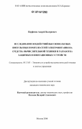 Парфенов, Андрей Валериевич. Исследование воздействий высоковольтных импульсных помех из сетей электропитания на средства вычислительной техники и разработка защитных и имитационных устройств: дис. кандидат технических наук: 05.13.05 - Элементы и устройства вычислительной техники и систем управления. Москва. 2006. 176 с.