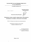 Константинов, Павел Игоревич. Изменение летних условий микроклимата Московского мегаполиса в условиях глобального потепления: дис. кандидат географических наук: 25.00.30 - Метеорология, климатология, агрометеорология. Москва. 2011. 108 с.