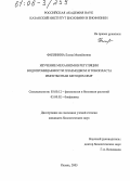 Филянина, Елена Михайловна. Изучение механизмов регуляции водопроницаемости плазмодесм и тонопласта импульсным методом ЯМР: дис. кандидат биологических наук: 03.00.12 - Физиология и биохимия растений. Казань. 2005. 116 с.