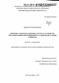 Бурдина, Елена Игоревна. Кинетика электроосаждения, структура и свойства металлорганических покрытий на основе меди, кадмия и никеля: дис. кандидат наук: 02.00.05 - Электрохимия. Ростов-на-Дону. 2014. 149 с.