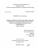 Кобелева, Елена Анатольевна. Клинико-функциональные и эхокардиографические особенности малых аномалий развития сердца у детей с нарушениями сердечного ритма и проводимости: дис. кандидат медицинских наук: 14.00.09 - Педиатрия. Красноярск. 2004. 147 с.