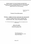 Романова Татьяна Викторовна. Клинико-морфологическая характеристика щитовидной железы и опорно-двигательного аппарата при эндемическом зобе у овец в Республике Хакасия: дис. кандидат наук: 00.00.00 - Другие cпециальности. ФГБОУ ВО «Алтайский государственный аграрный университет». 2023. 163 с.