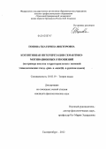 Попова, Екатерина Викторовна. Когнитивная интерпретация семантико-мотивационных отношений: на примере анализа "территориальных" значений этимологических гнезд -гран- и -меж(∂)- в русском языке: дис. кандидат филологических наук: 10.02.19 - Теория языка. Екатеринбург. 2012. 181 с.