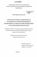 Бойко, Надежда Евгеньевна. Комплексная оценка эффективности реализации стратегии промышленного предприятия на основе системы нормируемых сбалансированных показателей: дис. кандидат экономических наук: 08.00.05 - Экономика и управление народным хозяйством: теория управления экономическими системами; макроэкономика; экономика, организация и управление предприятиями, отраслями, комплексами; управление инновациями; региональная экономика; логистика; экономика труда. Орел. 2007. 149 с.