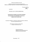 Иванова, Анастасия Владимировна. Комплексная оценка факторов развития молодежного предпринимательства в университетской среде: дис. кандидат экономических наук: 08.00.05 - Экономика и управление народным хозяйством: теория управления экономическими системами; макроэкономика; экономика, организация и управление предприятиями, отраслями, комплексами; управление инновациями; региональная экономика; логистика; экономика труда. Екатеринбург. 2013. 275 с.