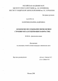 Запорожец, Марина Андреевна. Комплексное исследование морфологии и строения металлсодержащих наночастиц: дис. кандидат химических наук: 02.00.04 - Физическая химия. Москва. 2008. 140 с.