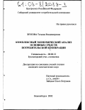 Жукова, Татьяна Владимировна. Комплексный экономический анализ основных средств потребительской кооперации: дис. кандидат экономических наук: 08.00.12 - Бухгалтерский учет, статистика. Новосибирск. 2002. 204 с.