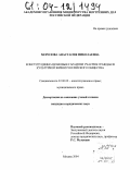 Морозова, Анастасия Николаевна. Конституционно-правовые гарантии участия граждан в культурной жизни российского общества: дис. кандидат юридических наук: 12.00.02 - Конституционное право; муниципальное право. Москва. 2004. 209 с.