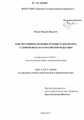 Федан, Максим Юрьевич. Конституционно-правовые основы гражданского судопроизводства в Российской Федерации: дис. кандидат наук: 12.00.02 - Конституционное право; муниципальное право. Тверь. 2012. 206 с.