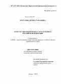 Муртазина, Регина Рафановна. Конституционный процесс в республиках Российской Федерации: дис. кандидат наук: 12.00.02 - Конституционное право; муниципальное право. Казань. 2014. 224 с.