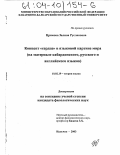 Цримова, Залина Руслановна. Концепт "сердце" в языковой картине мира: На материале кабардинского, русского и английского языков: дис. кандидат филологических наук: 10.02.19 - Теория языка. Нальчик. 2003. 145 с.