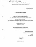 Григорьева, Юлия Сергеевна. Концептосфера ВОИНСТВЕННОСТЬ как фрагмент англосаксонской картины мира: когнитивный подход: На материале древнеанглийской героической поэзии: дис. кандидат филологических наук: 10.02.04 - Германские языки. Владивосток. 2003. 194 с.