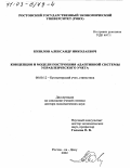 Кизилов, Александр Николаевич. Концепция и модели построения адаптивной системы управленческого учета: дис. доктор экономических наук: 08.00.12 - Бухгалтерский учет, статистика. Ростов-на-Дону. 2002. 320 с.