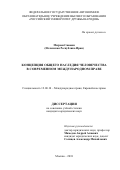 Мирзаи Сиаваш. Концепция общего наследия человечества в современном международном праве: дис. кандидат наук: 12.00.10 - Международное право, Европейское право. ФГАОУ ВО «Российский университет дружбы народов». 2018. 173 с.