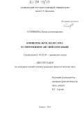 Соловьева, Елена Александровна. Концепты MIND, HEART, SOUL в современном английском языке: дис. кандидат филологических наук: 10.02.04 - Германские языки. Тамбов. 2005. 193 с.