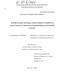 Джилкиева, Зульфия Мудалиповна. Кооперация личных подсобных хозяйств как фактор развития предпринимательской сферы: дис. кандидат экономических наук: 08.00.05 - Экономика и управление народным хозяйством: теория управления экономическими системами; макроэкономика; экономика, организация и управление предприятиями, отраслями, комплексами; управление инновациями; региональная экономика; логистика; экономика труда. Черкесск. 2004. 182 с.