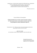 Гордеев Максим Александрович. Корпоративная подготовка педагогических кадров – инструкторов нового поколения атомной отрасли в международном инвестиционном проекте: дис. кандидат наук: 00.00.00 - Другие cпециальности. ФГБОУ ВО «Московский педагогический государственный университет». 2022. 193 с.