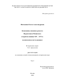 Фатюнина Олеся Александровна. Кожевенно-сапожное ремесло Переяславля Рязанского второй половины XIV – XVI в. (комплексное исследование): дис. кандидат наук: 00.00.00 - Другие cпециальности. ФГБУН Институт археологии Российской академии наук. 2024. 352 с.