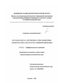 Казарьянц, Алексей Борисович. Кратная полнота собственных и присоединенных элементов оператора кратного дифференцирования: дис. кандидат физико-математических наук: 01.01.02 - Дифференциальные уравнения. Нальчик. 2003. 100 с.