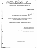 Малькова, Светлана Анатольевна. Кредитно-финансовые отношения в сфере малого бизнеса в России: дис. кандидат экономических наук: 08.00.10 - Финансы, денежное обращение и кредит. Санкт-Петербург. 2000. 184 с.