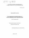 Вартанова, Нунэ Оганесовна. Культивирование, уреазная активность и белоксодержащие антигены Helicobacter pylori: дис. кандидат биологических наук: 03.00.07 - Микробиология. Москва. 2005. 130 с.