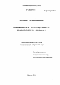 Степанова, Елена Евгеньевна. Культура быта начальствующего состава Красной Армии: 1921 - июнь 1941 гг.: дис. кандидат исторических наук: 07.00.02 - Отечественная история. Москва. 2006. 257 с.