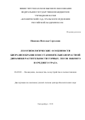 Иванова Наталья Сергеевна. Лесотипологические особенности биоразнообразия и восстановительно-возрастной динамики растительности горных лесов Южного и Среднего Урала: дис. доктор наук: 06.03.02 - Лесоустройство и лесная таксация. ФГБОУ ВО «Уральский государственный лесотехнический университет». 2019. 304 с.