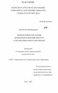 Ермакова, Евгения Валериевна. Лингвориторические основы формирования языковой личности в системе дошкольного образования: дис. кандидат педагогических наук: 13.00.01 - Общая педагогика, история педагогики и образования. Майкоп. 2007. 267 с.