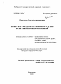 Кравченко, Ольга Александровна. Лизинг как гражданско-правовое средство развития рыночных отношений: дис. кандидат юридических наук: 12.00.03 - Гражданское право; предпринимательское право; семейное право; международное частное право. Краснодар. 2005. 190 с.