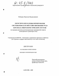 Избицких, Валентин Владиславович. Логистические основы формирования системы показателей стимулирования труда персонала микрологистической системы: На примере ремонтно-восстановительных предприятий отрасли магистрального транспорта газа: дис. кандидат экономических наук: 08.00.05 - Экономика и управление народным хозяйством: теория управления экономическими системами; макроэкономика; экономика, организация и управление предприятиями, отраслями, комплексами; управление инновациями; региональная экономика; логистика; экономика труда. Саратов. 2005. 196 с.