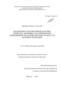 Деревянко Михаил Сергеевич. Магнитные и магнитоимпедансные свойства аморфных магнитомягких проводников на основе кобальта в области фазовых переходов: дис. кандидат наук: 00.00.00 - Другие cпециальности. ФГБНУ «Федеральный исследовательский центр «Красноярский научный центр Сибирского отделения Российской академии наук». 2024. 118 с.