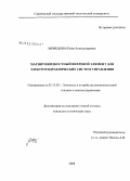 Мефедова, Юлия Александровна. Магнитожидкостный вихревой элемент для электрогидравлических систем управления: дис. кандидат технических наук: 05.13.05 - Элементы и устройства вычислительной техники и систем управления. Саратов. 2008. 187 с.