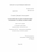 Соловьёв, Дмитрий Александрович. Математические модели гравитирующих заряженных скалярных конфигураций: дис. кандидат физико-математических наук: 05.13.18 - Математическое моделирование, численные методы и комплексы программ. Тверь. 2012. 109 с.