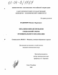 Будневич, Михаил Борисович. Механизм финансирования социальной сферы муниципального образования: дис. кандидат экономических наук: 08.00.10 - Финансы, денежное обращение и кредит. Санкт-Петербург. 2003. 166 с.