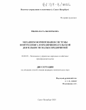 Рябова, Наталья Юрьевна. Механизм формирования системы контроллинга в предпринимательской деятельности малых предприятий: дис. кандидат экономических наук: 08.00.05 - Экономика и управление народным хозяйством: теория управления экономическими системами; макроэкономика; экономика, организация и управление предприятиями, отраслями, комплексами; управление инновациями; региональная экономика; логистика; экономика труда. Санкт-Петербург. 2003. 231 с.