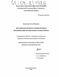 Лисенкова, Ольга Юрьевна. Механизм ипотечного кредитования в формировании регионального рынка жилья: дис. кандидат экономических наук: 08.00.05 - Экономика и управление народным хозяйством: теория управления экономическими системами; макроэкономика; экономика, организация и управление предприятиями, отраслями, комплексами; управление инновациями; региональная экономика; логистика; экономика труда. Великий Новгород. 2003. 175 с.