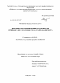 Михайлова, Надежда Александровна. Механизм прогнозирования трудоемкости серийного изготовления ГТД на этапе аванпроекта: дис. кандидат экономических наук: 08.00.05 - Экономика и управление народным хозяйством: теория управления экономическими системами; макроэкономика; экономика, организация и управление предприятиями, отраслями, комплексами; управление инновациями; региональная экономика; логистика; экономика труда. Рыбинск. 2010. 217 с.