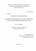 Часовская, Татьяна Евгеньевна. Механизмы действия фенозана калия в сверхмалых дозах на плазматические мембраны IN VITRO: дис. кандидат наук: 03.01.02 - Биофизика. Москва. 2013. 160 с.