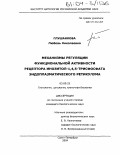 Глушанкова, Любовь Николаевна. Механизмы регуляции функциональной активности рецептора инозитол-1,4,5-трисфосфата эндоплазматического ретикулума: дис. кандидат биологических наук: 03.00.25 - Гистология, цитология, клеточная биология. Санкт-Петербург. 2004. 84 с.