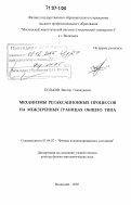 Кульков, Виктор Геннадьевич. Механизмы релаксационных процессов на межзеренных границах общего типа: дис. доктор физико-математических наук: 01.04.07 - Физика конденсированного состояния. Волжский. 2005. 318 с.