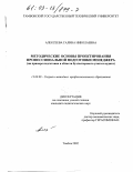 Алексеева, Галина Николаевна. Методические основы проектирования профессиональной подготовки менеджера: На примере подготовки в области бухгалтерского учета и аудита: дис. кандидат педагогических наук: 13.00.08 - Теория и методика профессионального образования. Тамбов. 2002. 194 с.